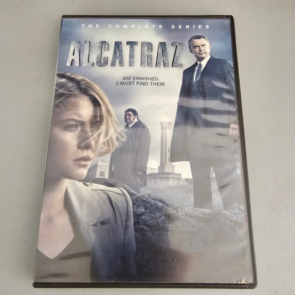 Alcatraz The Complete Series DVD J.J. Abrams Sam Neill Jorge Garcia 3-Disc Set